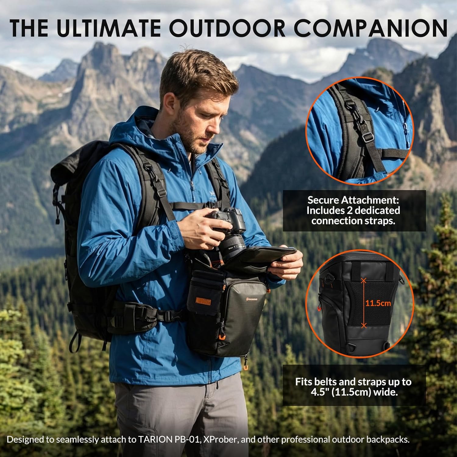 TARION Top Loader Protective Lens Bag