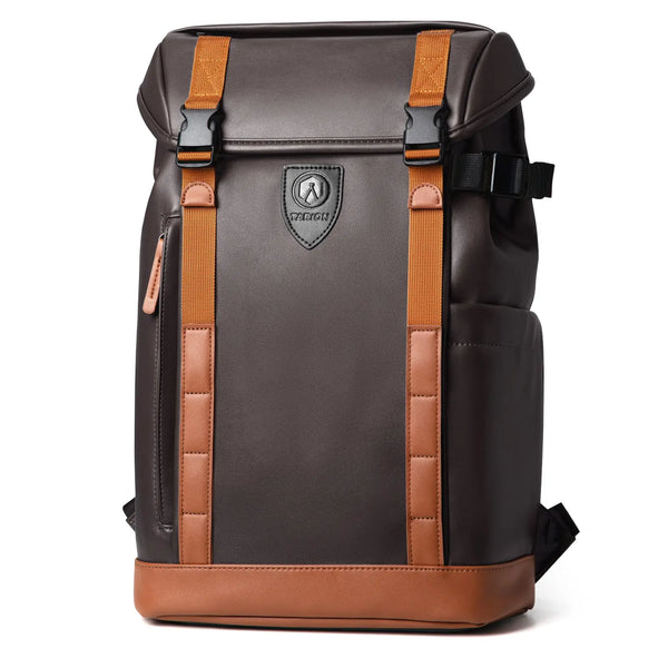 Leather Camera Backpack Venizia TARION