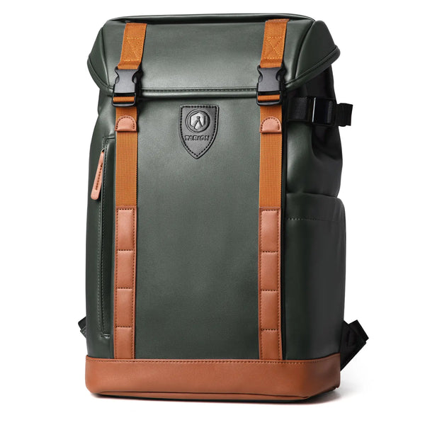 Leather Camera Backpack Venizia TARION