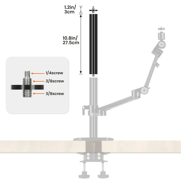 Titanrig Extension Rod Set Z TARION