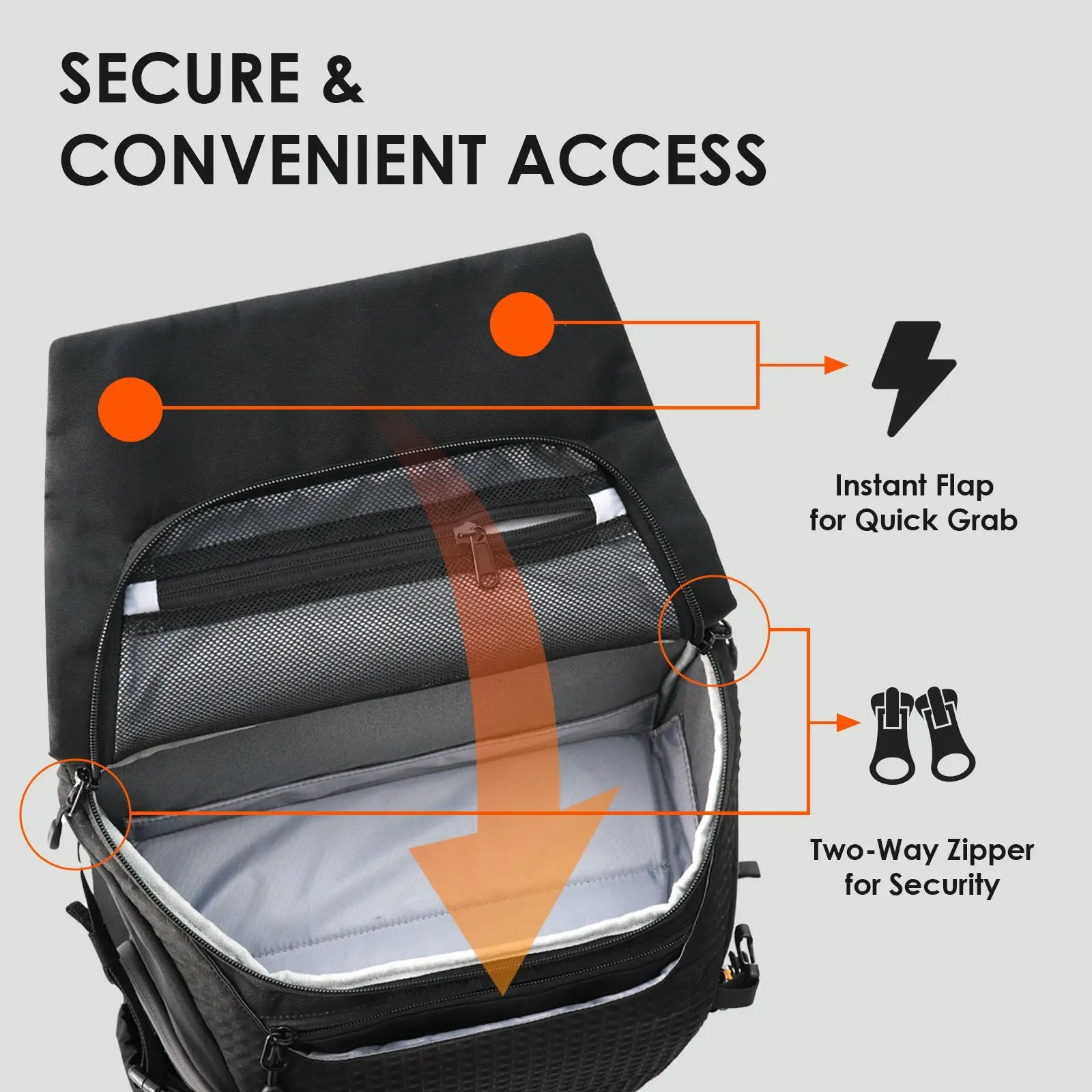 Thorner Camera Backpack TARION
