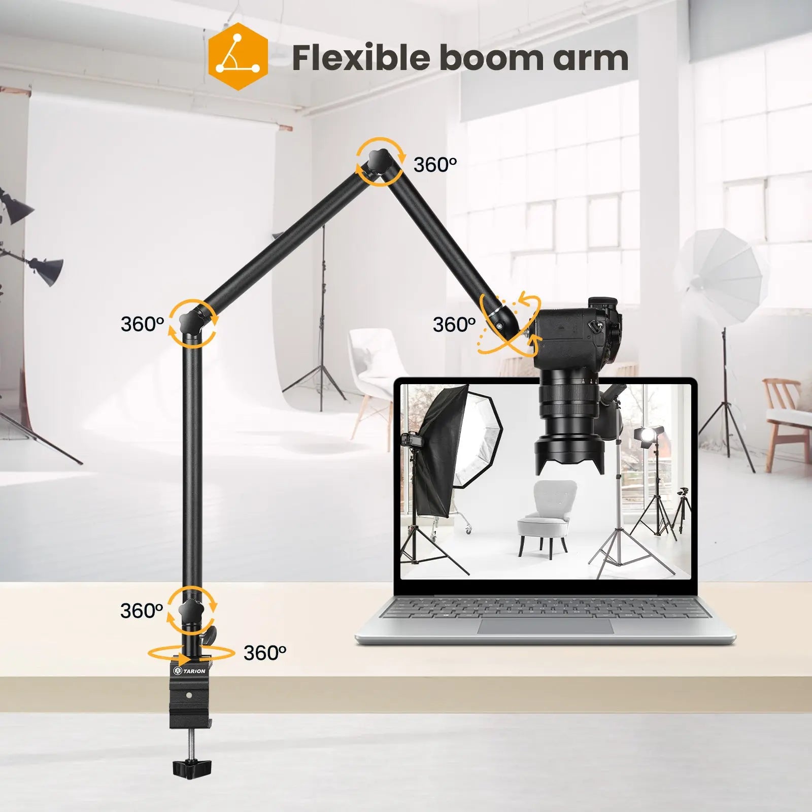 TKB-01 Camera Overhead Desk Mount Stand TARION