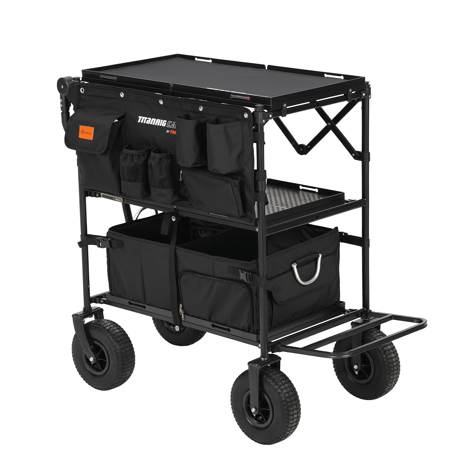 Foldable Organizer for Titanrig Cart Base