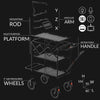 Titanrig Cart Accessory: Mounting Rod 110 CM TARION