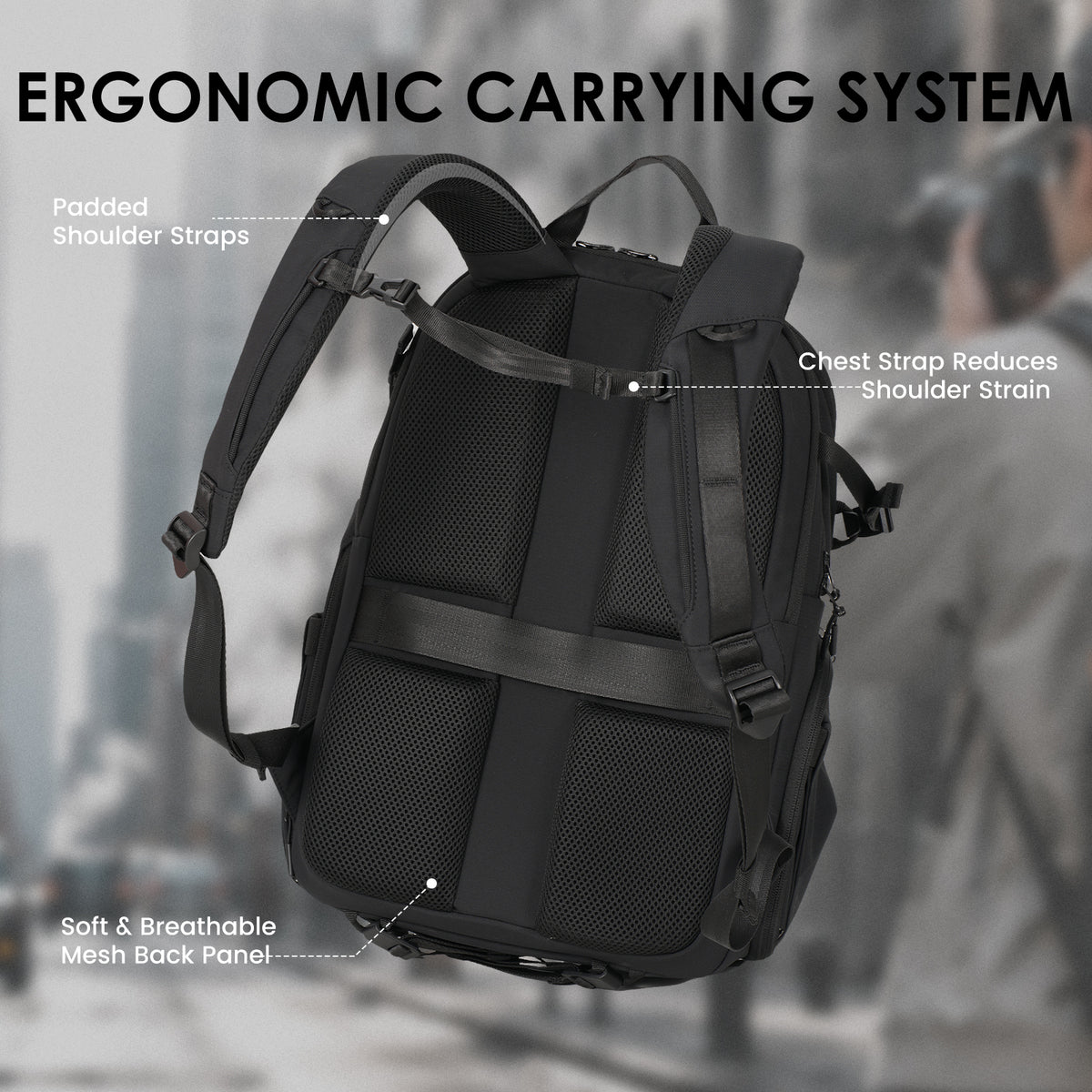 ROVE FX21 Urban Camera Backpack 21L