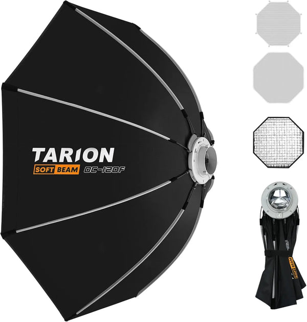 SOFTBEAM Quick-Fold Octagonal Softbox 65/90/120 CM TARION