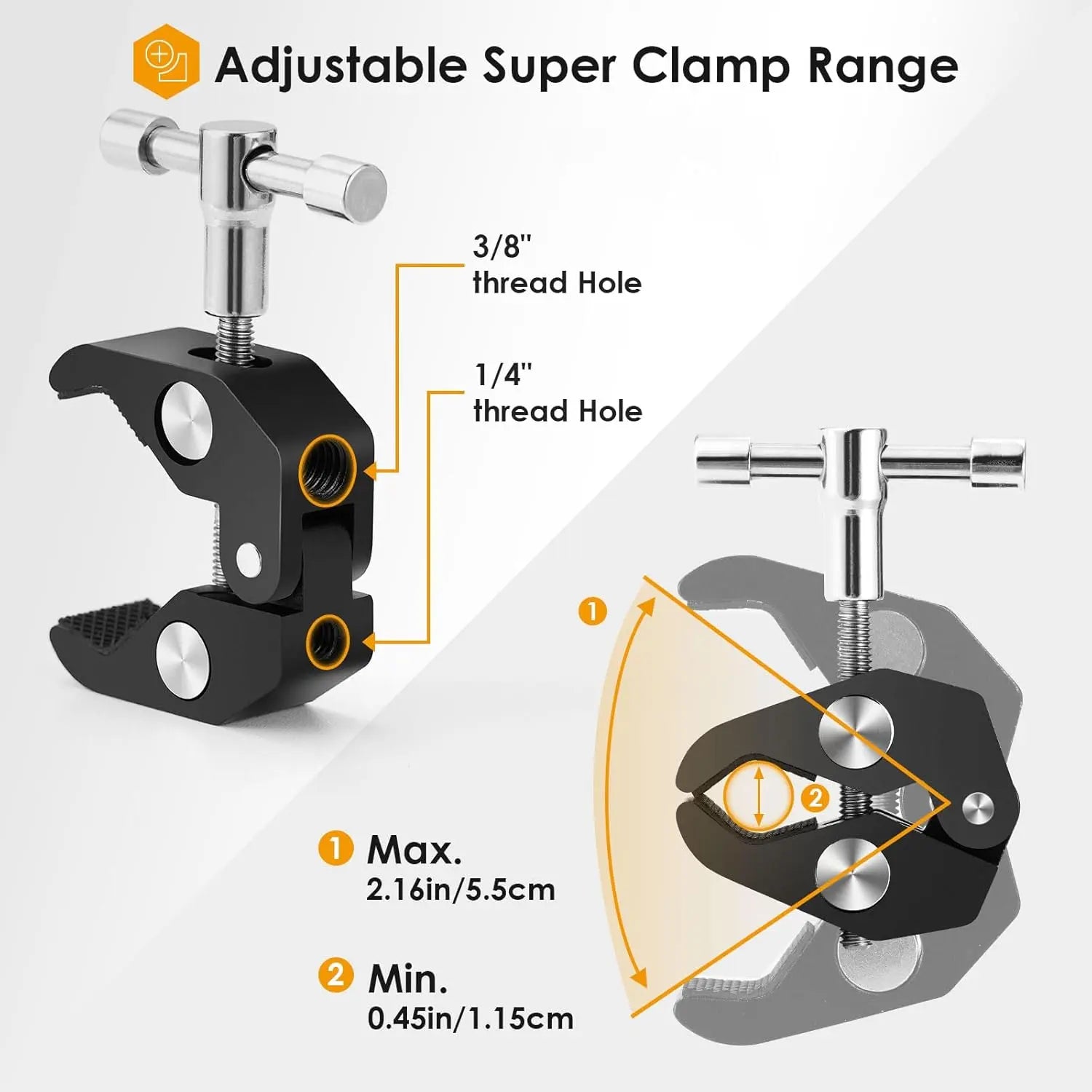 11 Inch Magic Arm with Super Clamp TARION