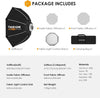 SOFTBEAM Quick-Fold Octagonal Softbox 65/90/120 CM TARION