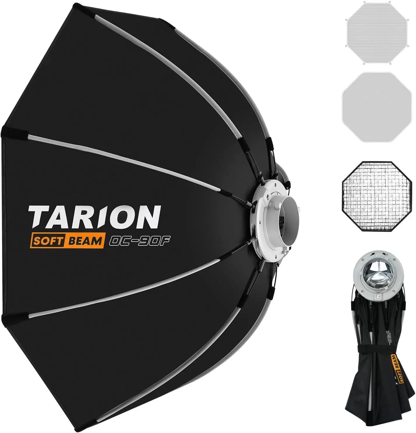 SOFTBEAM Quick-Fold Octagonal Softbox 65/90/120 CM TARION