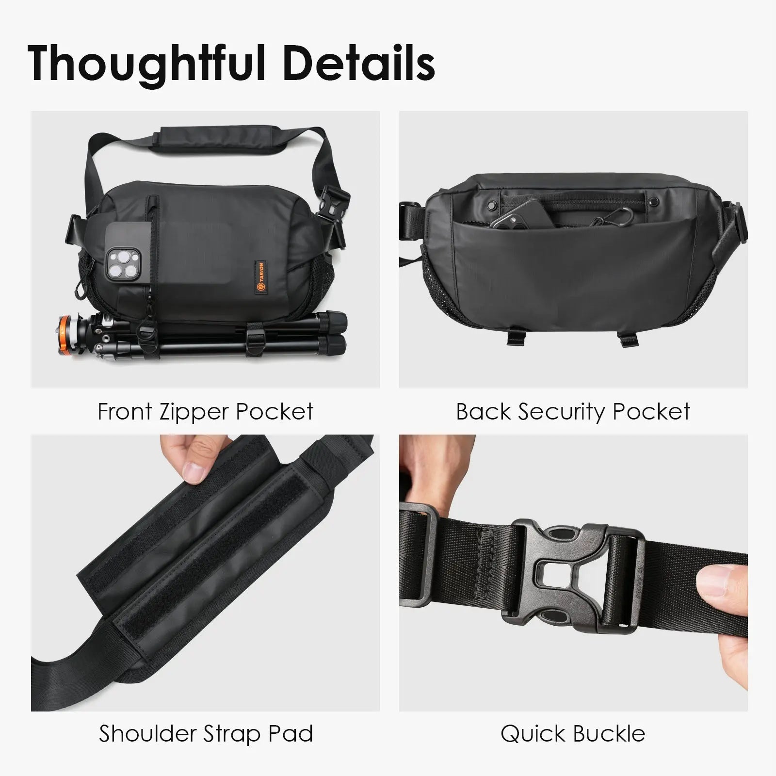 X-Prober Camera Sling Bag TARION