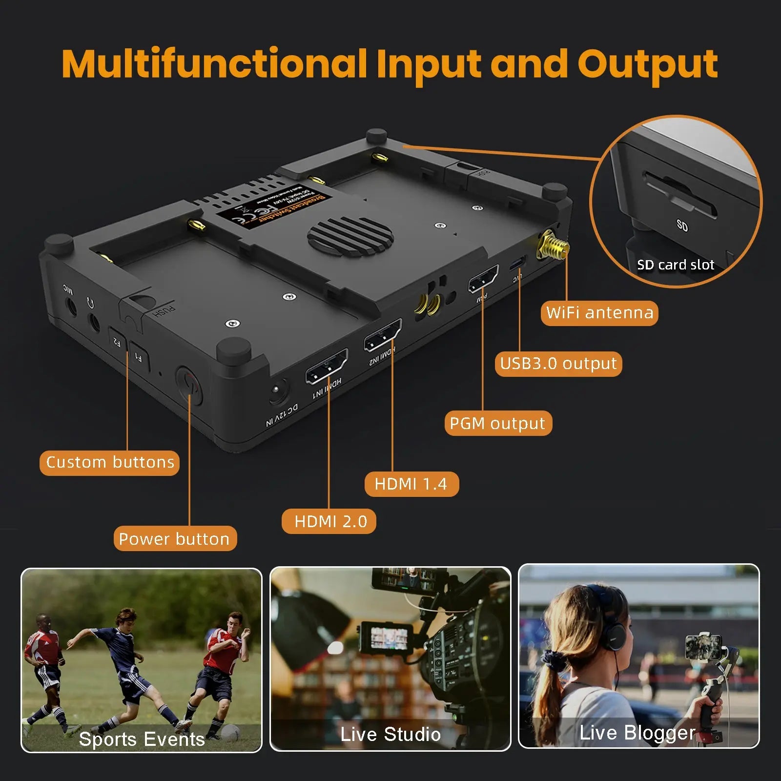 DiV-Fusion Touchscreen video switcher TARION