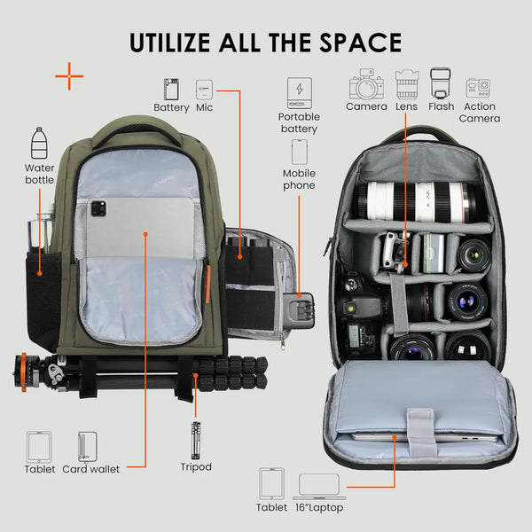 TB-04 Camera Backpack Smart TARION