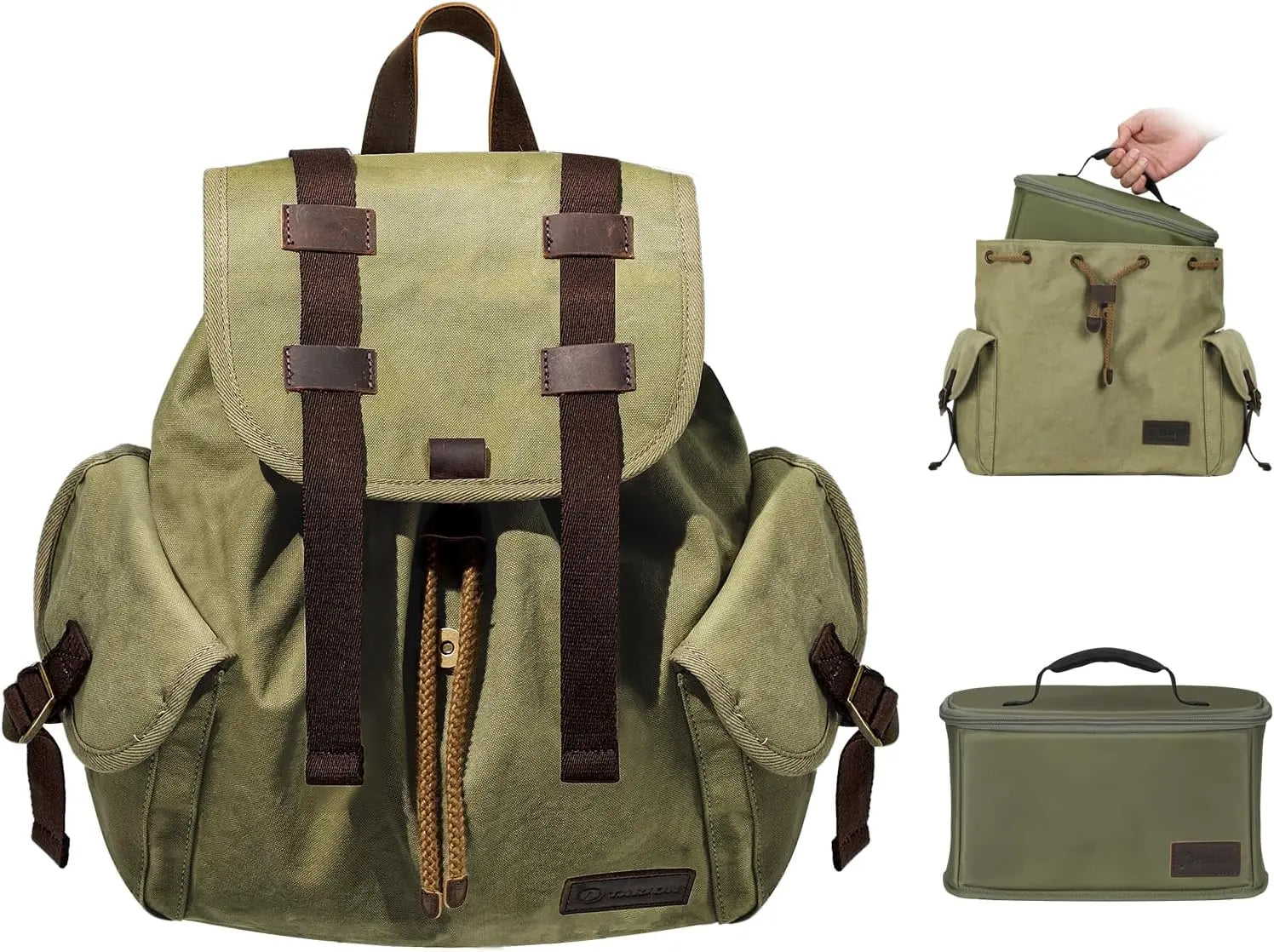 Canvas Camera Backpack Michael TARION