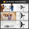 SOFTBEAM Quick-Fold Octagonal Softbox 65/90/120 CM TARION