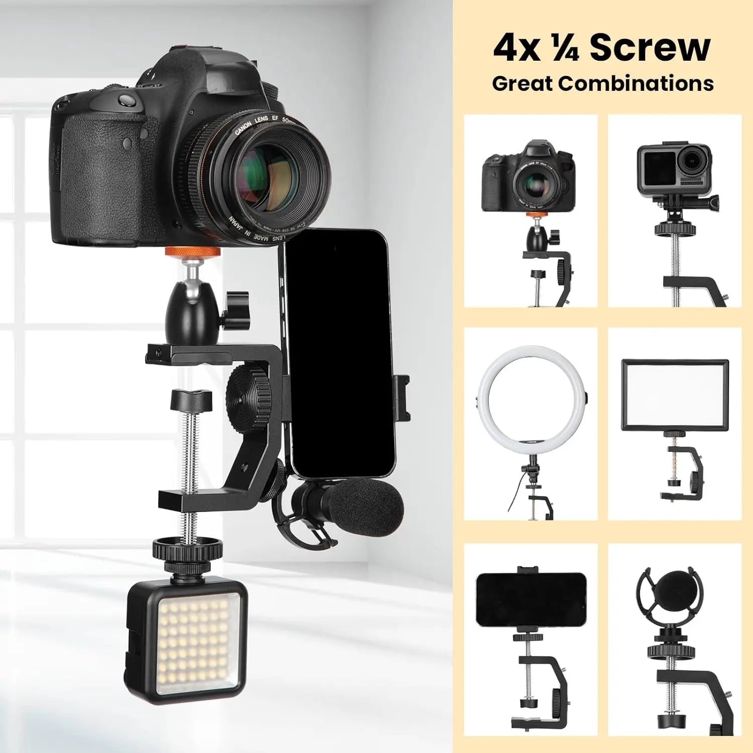 TR-C 2-in-1 Multi-Purpose C-Clamp TARION