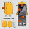 TR-XL Slim Camera Backpack Yellow TARION