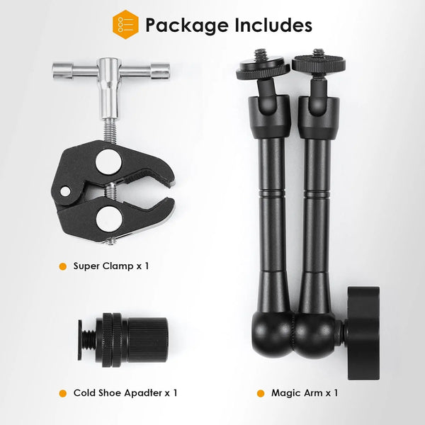 11 Inch Magic Arm with Super Clamp TARION