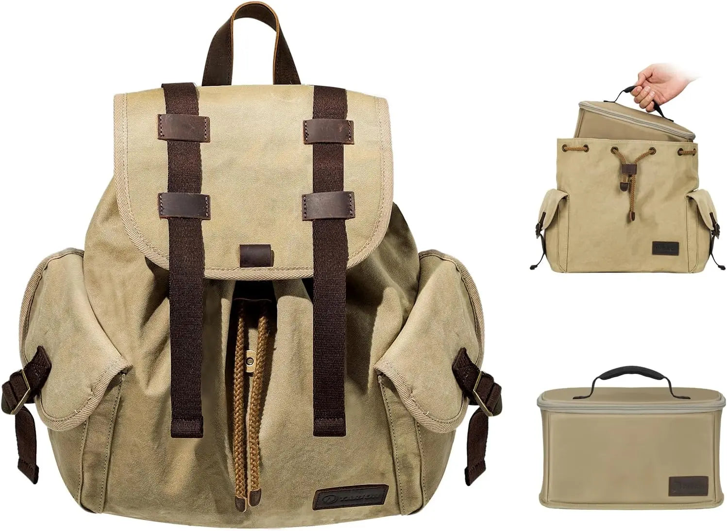 Canvas Camera Backpack Michael TARION