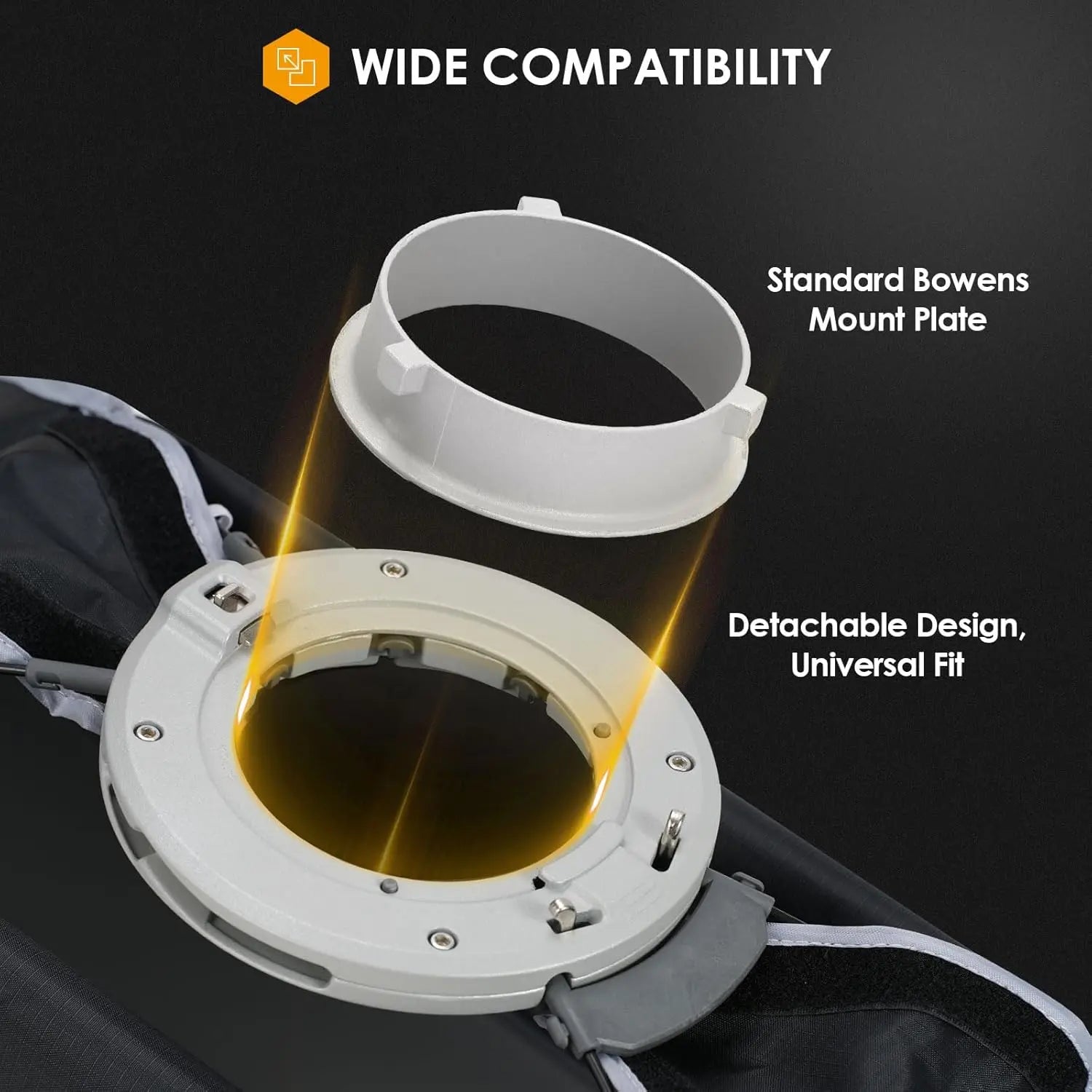SOFTBEAM Quick-Fold Rectangular Softbox TARION