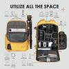 TR-L Slim Camera Backpack Yellow TARION