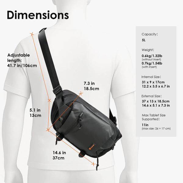 X-Prober Camera Sling Bag TARION