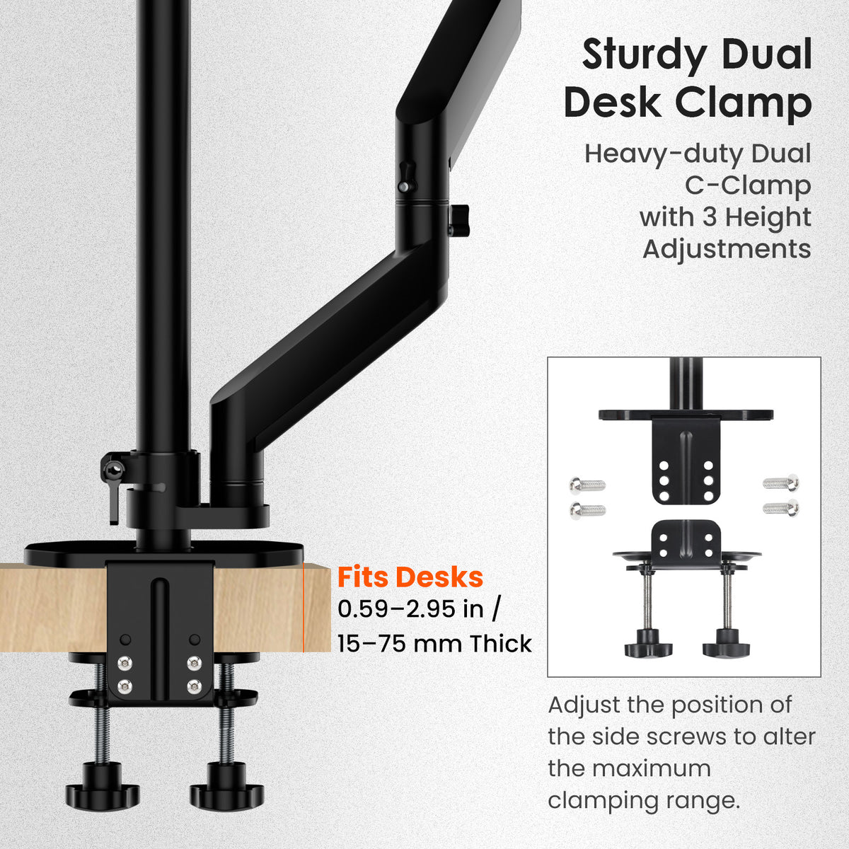 Titanrig Lite W Pneumatic Overhead Camera Desk Mount