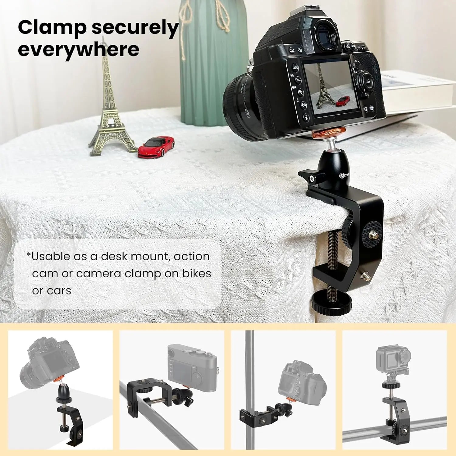 TR-C 2-in-1 Multi-Purpose C-Clamp TARION
