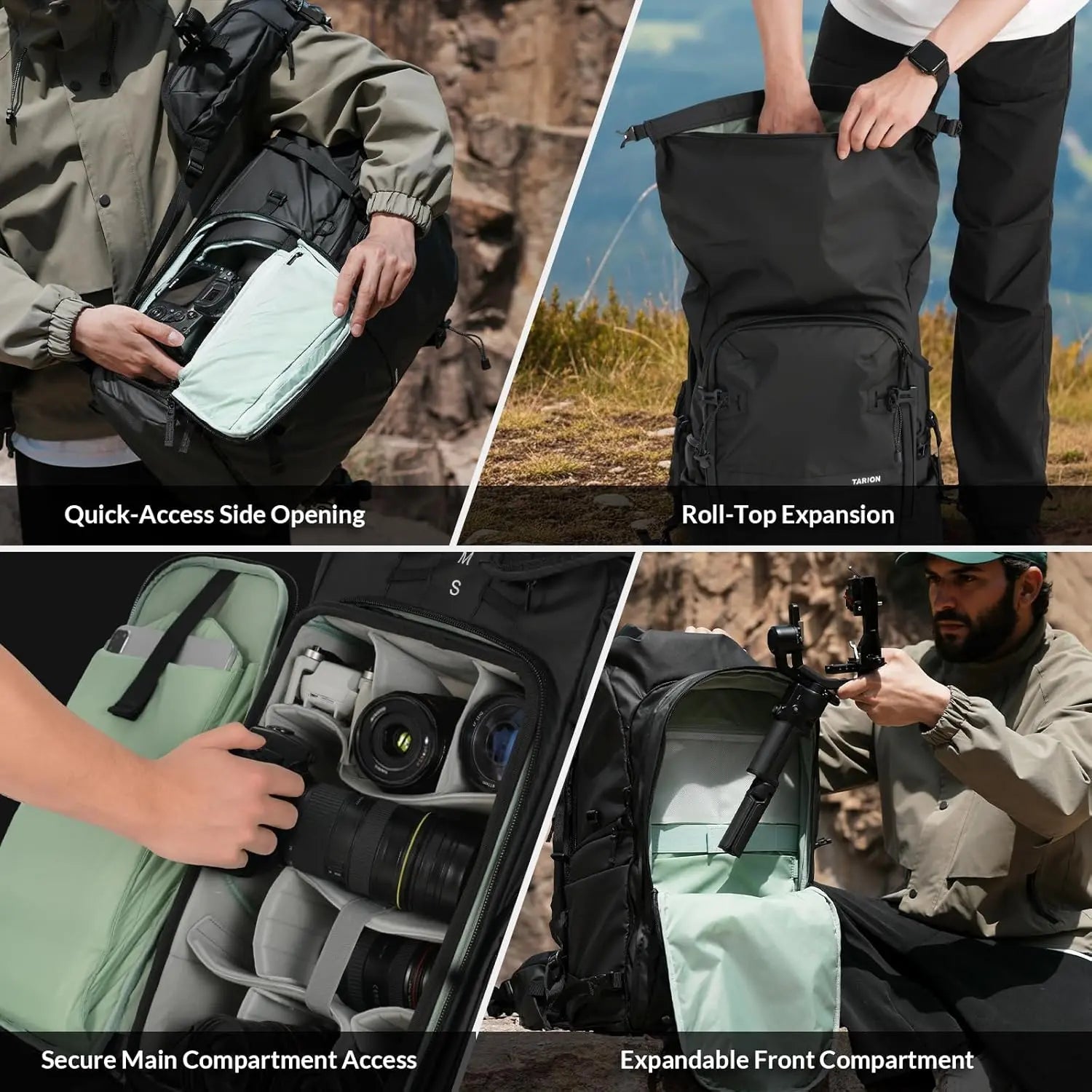 X-Prober Camera Hiking Backpack TARION