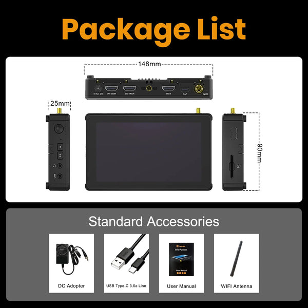 DiV-Fusion Touchscreen video switcher TARION