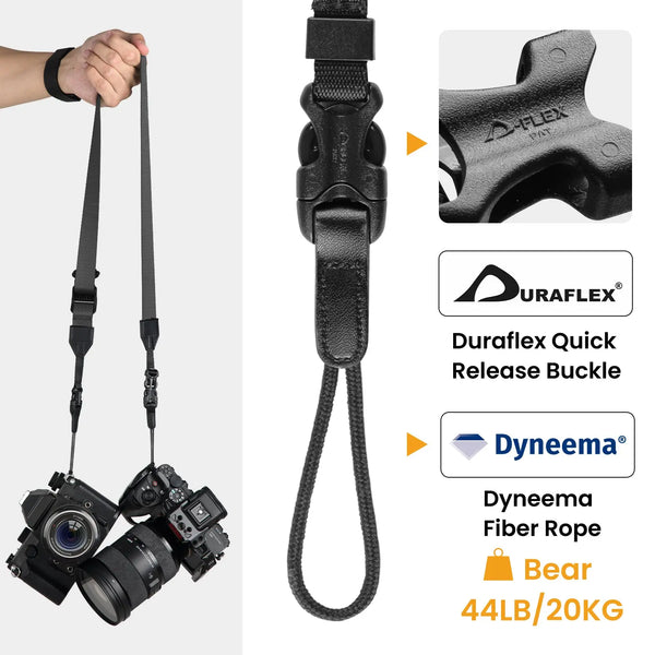MB01 4-in-1 Camera Strap Black/Blue/Green TARION