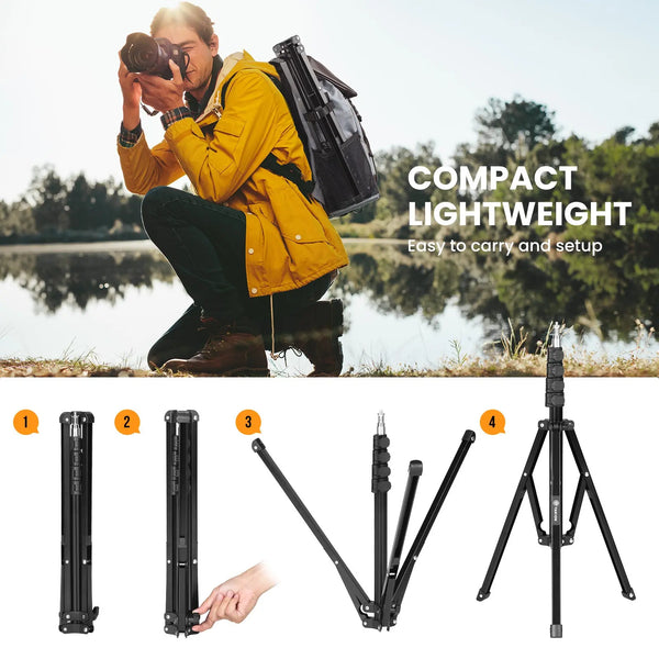 FLS Light Stand Portable 180CM / 200CM TARION