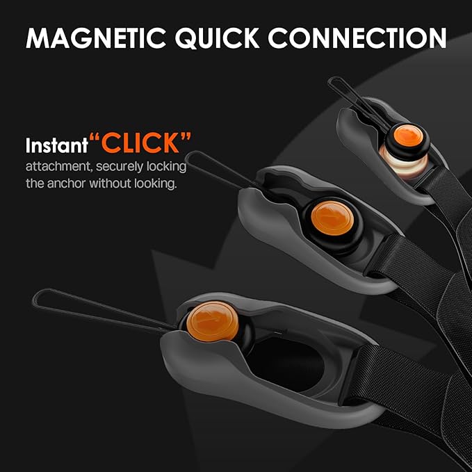 Quick-Release Magnetic Camera Strap