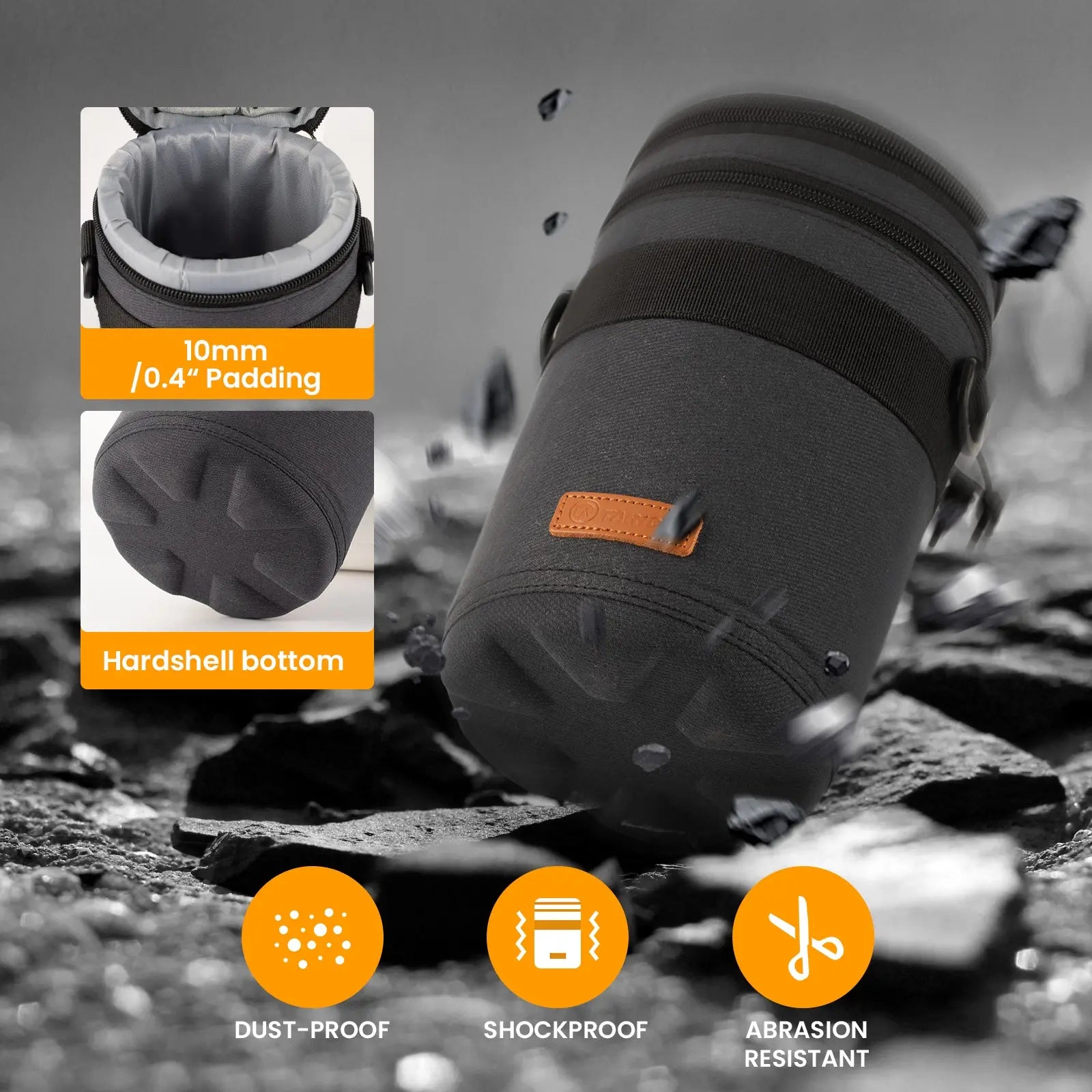 TARION HLB Professional Lens bag Hard Shell Series (S-XXXL) TARION