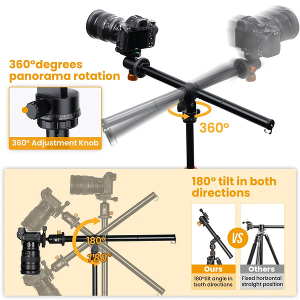 TARION VB-02 Tripod Center Column+Q550 Tripod TARION