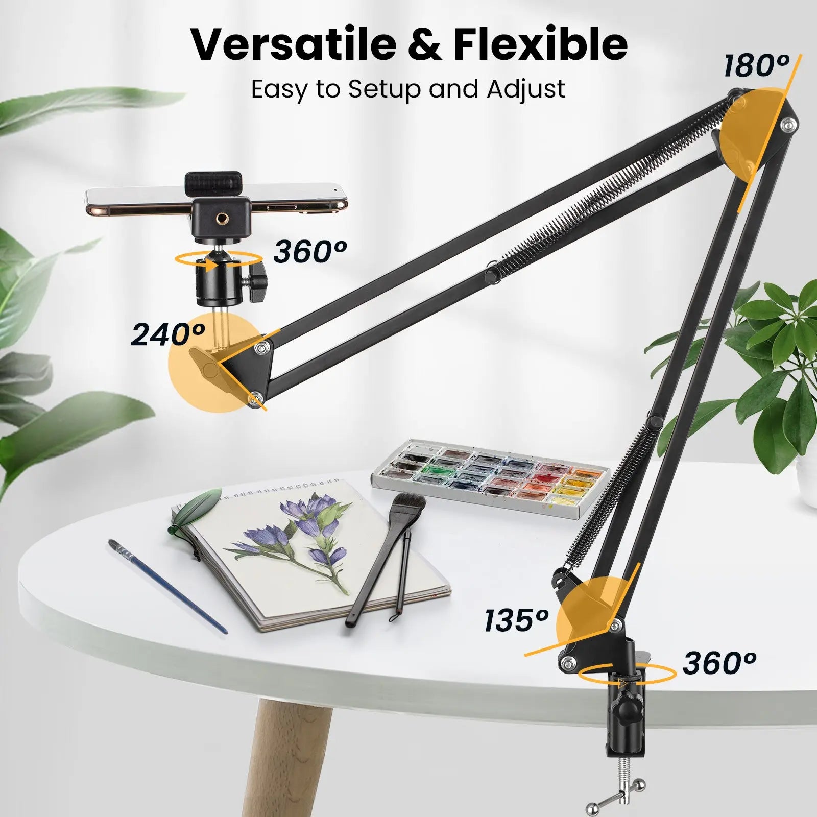 Overhead Tripod Mount Articulating Arm TARION