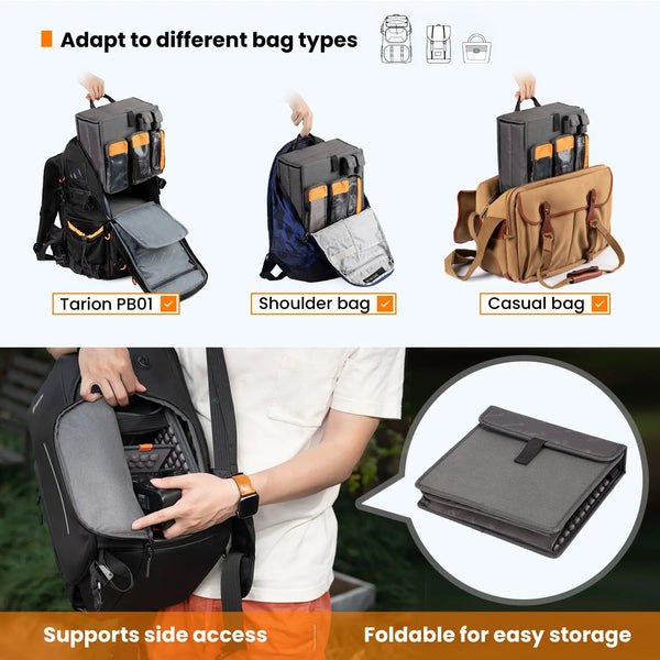 Tarion Zone - Modular, Customizable Organizer & Backpack TARION