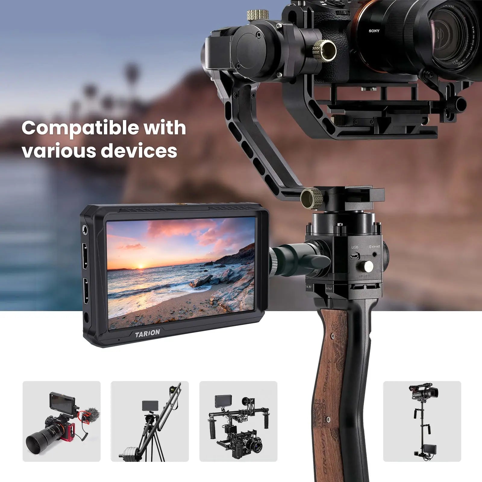 TARION X5 Camera Monitor 5.5-inch TARION