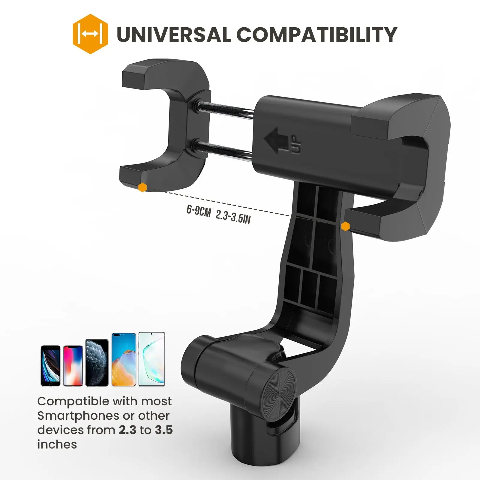HCV-01 Smartphone Clamp | Horizontal Vertical Tilt TARION