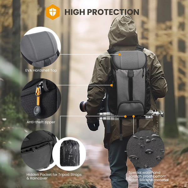 HX-L Run & Gun Camera Backpack | Hexagon Series TARION