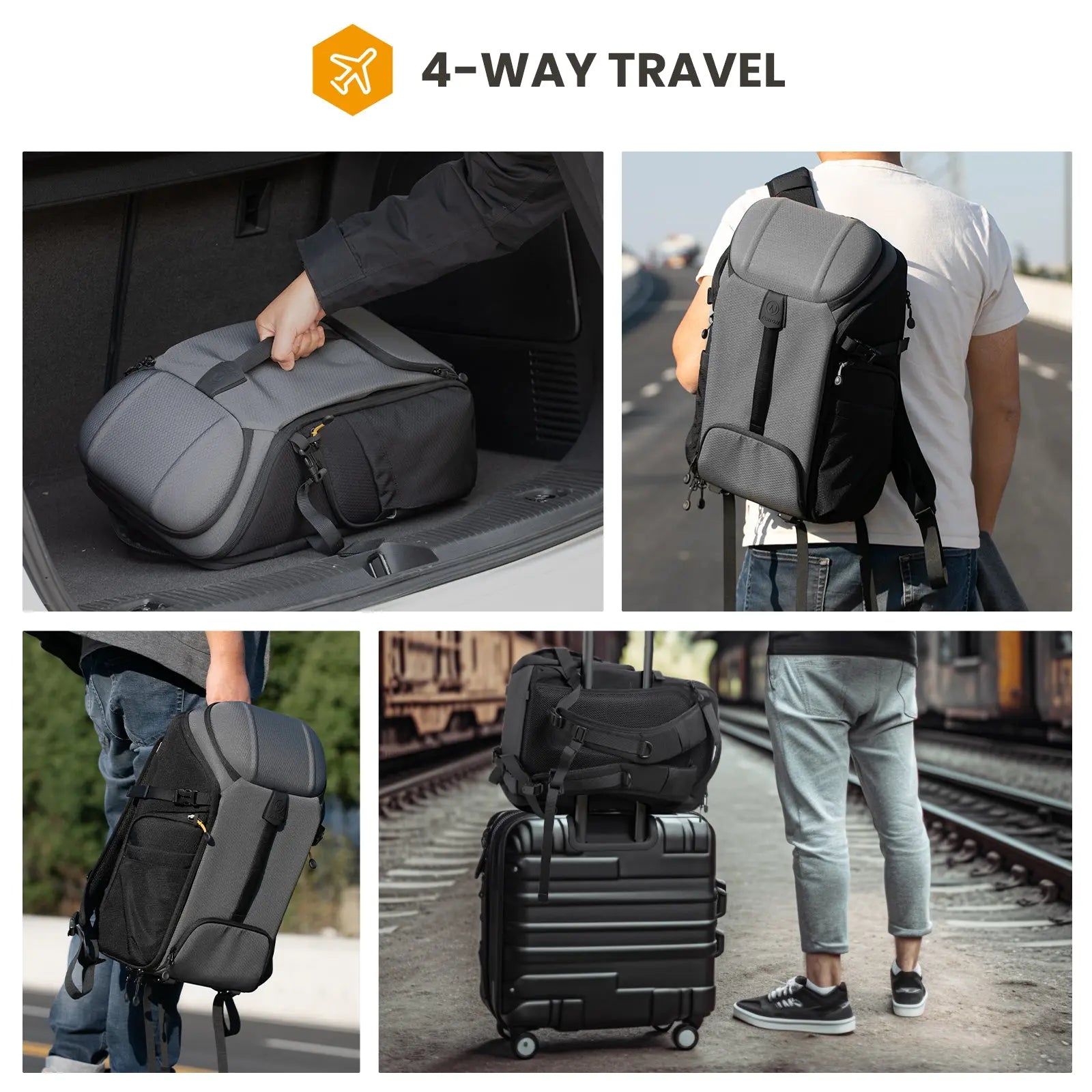 HX-L Run & Gun Camera Backpack | Hexagon Series TARION