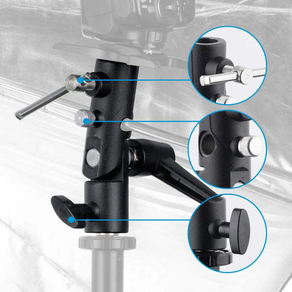 TARION H-Shape 2-Part Swivel Tilt Metal TARION