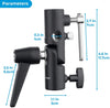TARION H-Shape 2-Part Swivel Tilt Metal TARION