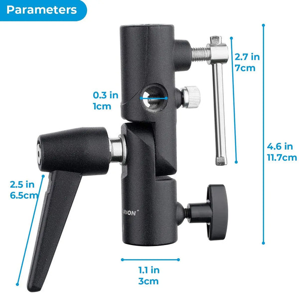 TARION H-Shape 2-Part Swivel Tilt Metal TARION