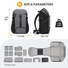 HX-L Run & Gun Camera Backpack | Hexagon Series TARION