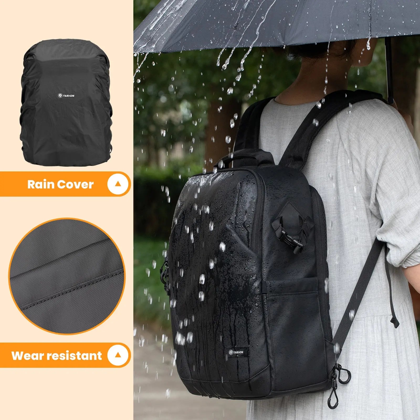 TR-L Camera Backpack Slim TARION