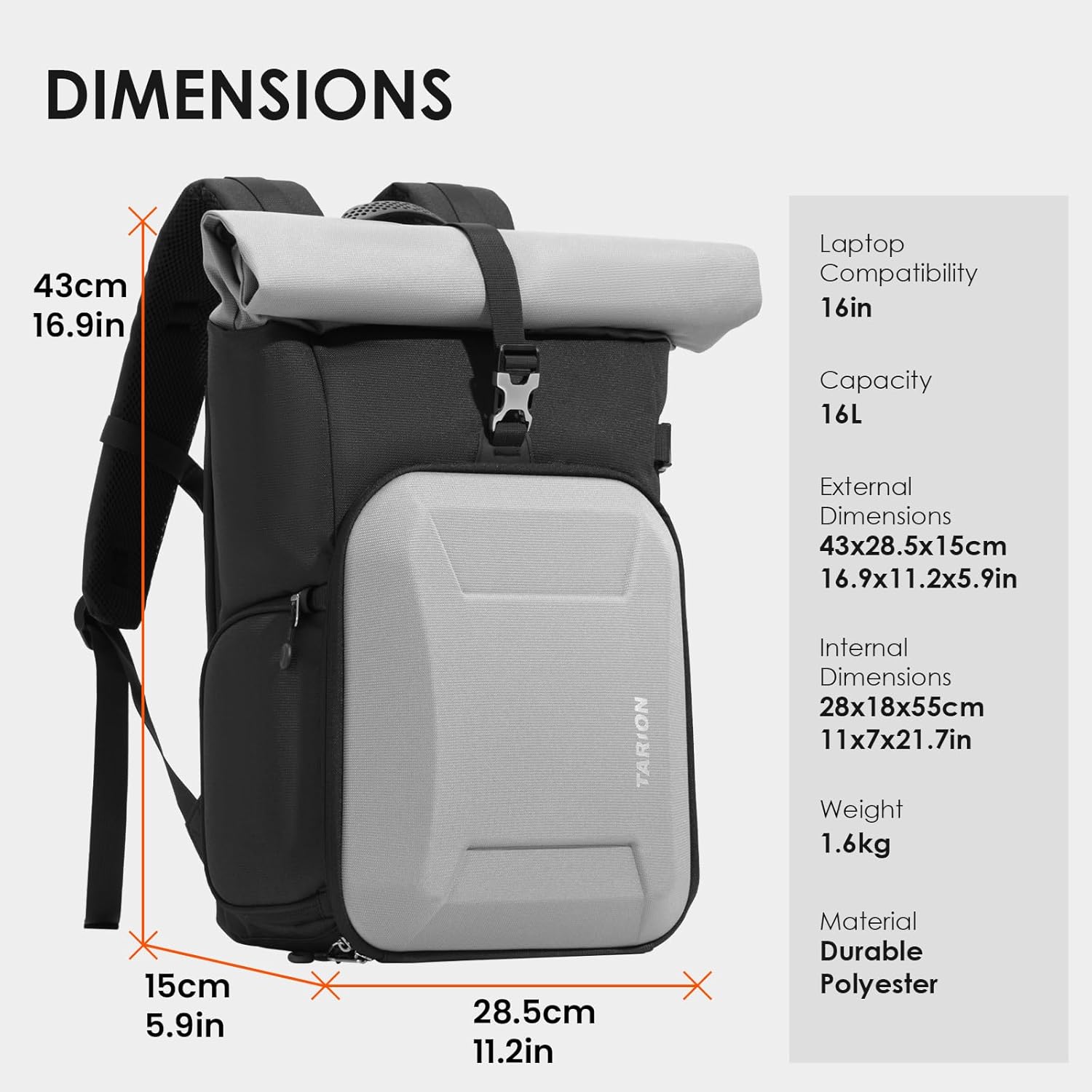Mochila rígida para cámara XH