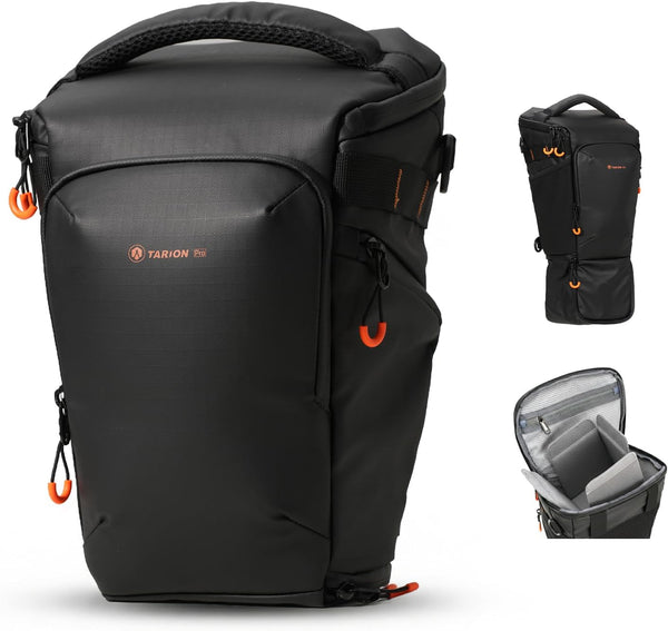 TARION Sac à Bandoulière Sling Pour Appareil Photo DSLR Drone - Noir TR-SB Crossbody Compact