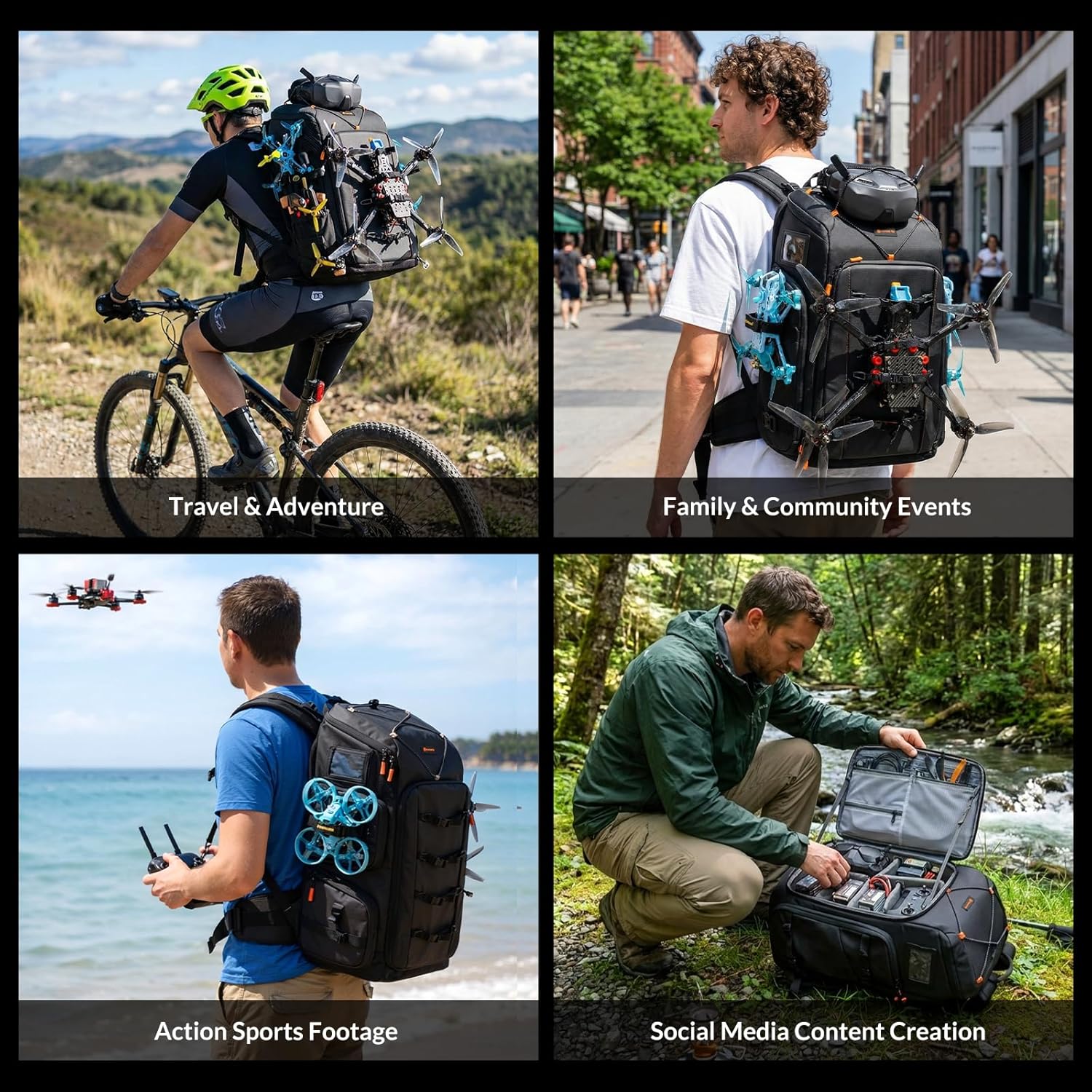 30L FPV Drone Backpack