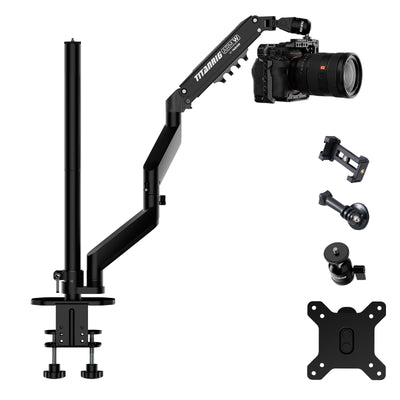 Titanrig Lite W Pneumatic Overhead Camera Desk Mount