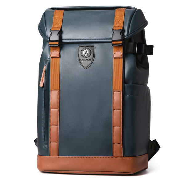 Leather backpack camera bag sale